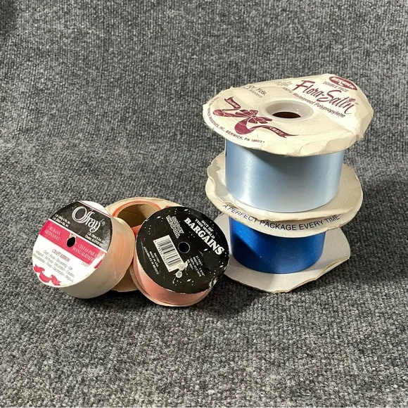 Bundle Flora-Satin Ribbon Roll