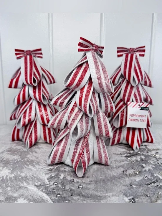 NEW Target Bullseye Playground Peppermint Ribbon Trees