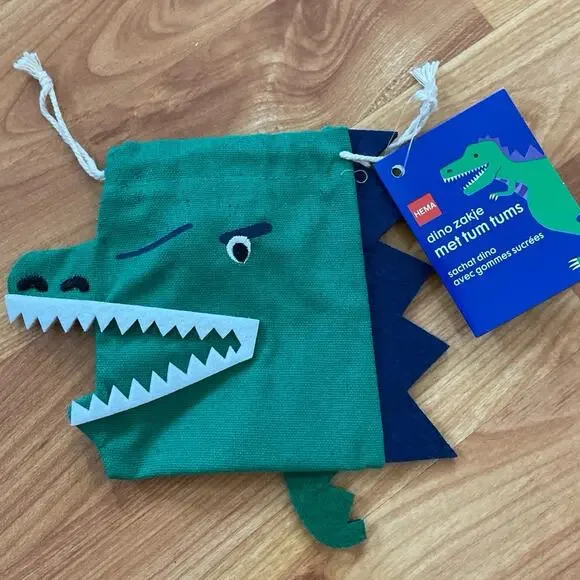 Small Dino‎ Fabric Bag