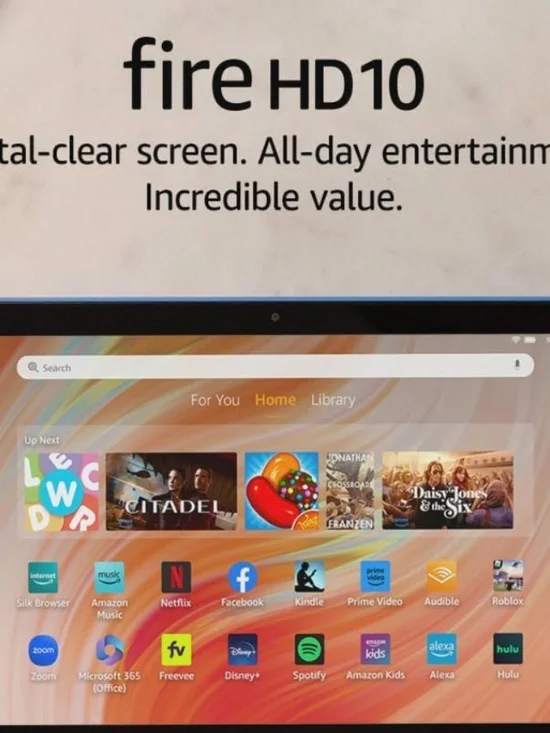 Amazon Fire HD 10 tablet, 10.1