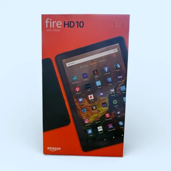 Amazon Fire HD10 with Alexa (11th Generation) - 64GB 1080p - BLACK