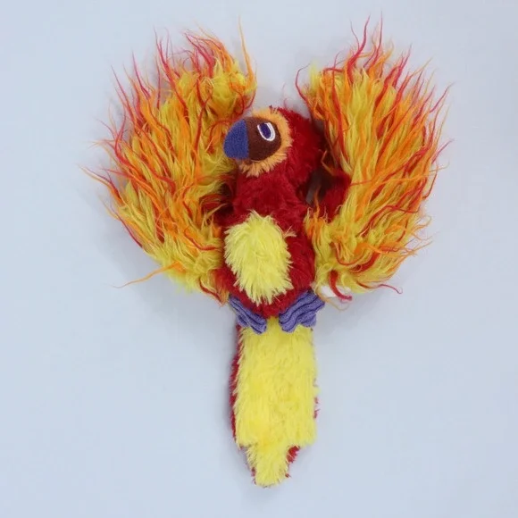 Bark Box Harry Potter Fawkes Dog Toy Magical Phoenix Rising from Ashes NWOT 11