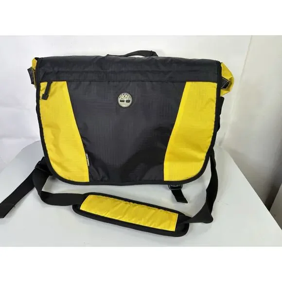 Timberland Timber Sport Denya Laptop Messenger Bag Yellow & Black