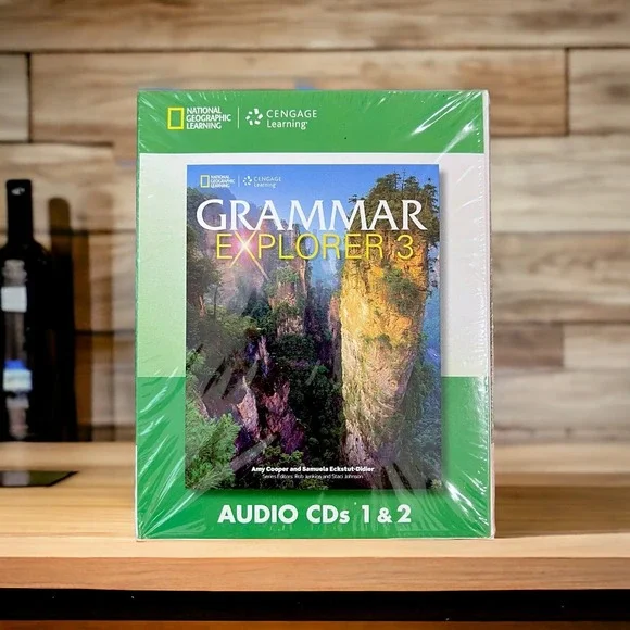 National Geographic Learning Grammar Explorer 3 Audio CD's 1-4