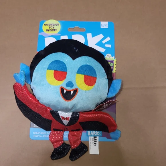 Bark Blue and Red Vampire Plush Toy