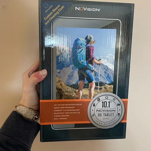 Nu Vision HD tablet and case