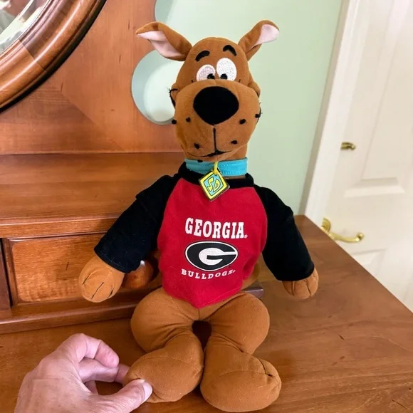 Scooby Doo Georgia Bulldogs Dog Plush Toy - 17 inches