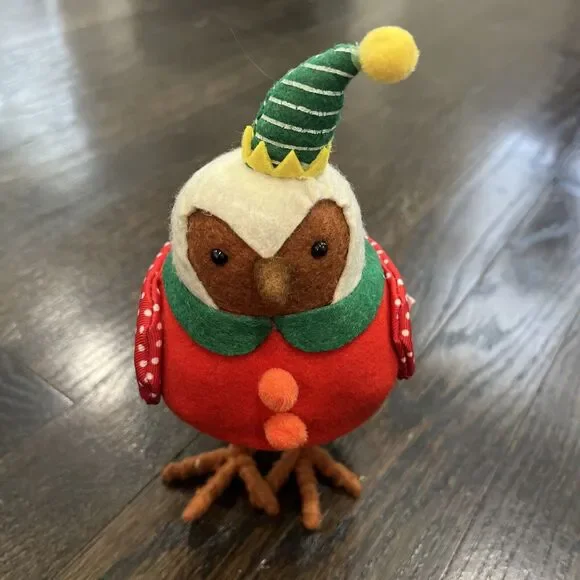Target Wondershop 2023 Featherly Friends Bauble Christmas‎ Elf Bird Holiday