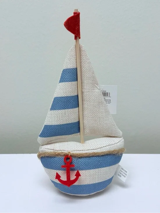 Sailboat -Novelty Plush Figural Target Bullseye's Playground Summer Collection