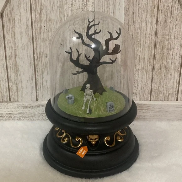 Target 2023 Halloween Hyde and Eek Animated Small Cloche Tree Scene