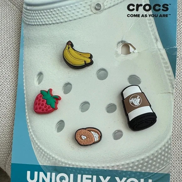 CROCS set of 4 Shoe Charms