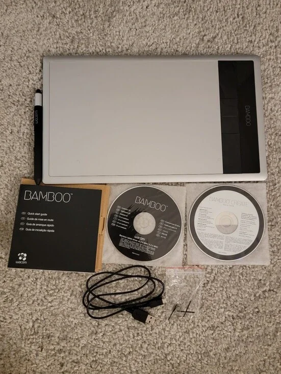 Wacom Bamboo Create - Silver & Black