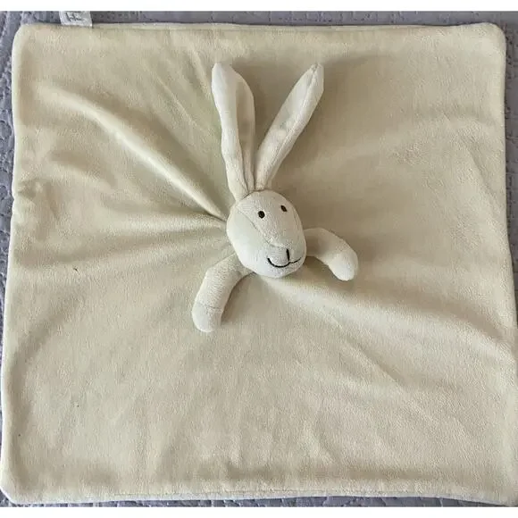 Floppy’s Teddy Kompaniet Diinglisar Beige Bunny Rabbit 13” X 13 1/2” Lovey