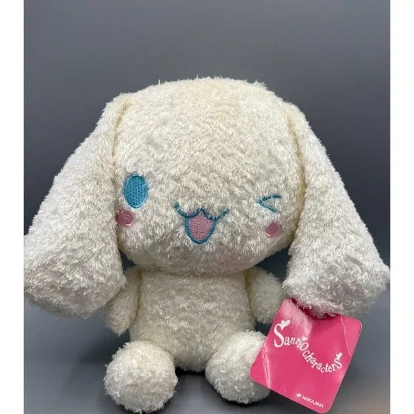 Cinnamoroll Winking Plush Sanrio White Dog Standard M ~8.5