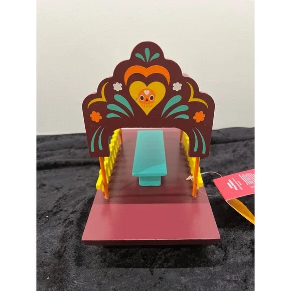 Target 2023 Dia de Muertos Wood Trajinera Luis Pinto Halloween Day of Dead