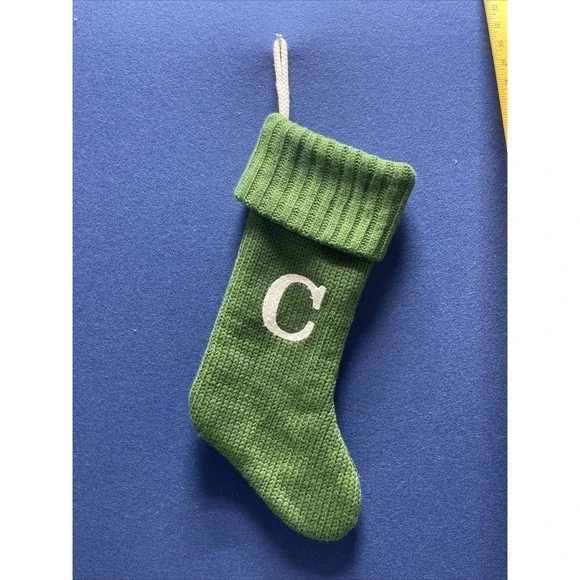 Wondershop Target Knit‎ Green Monogram 17
