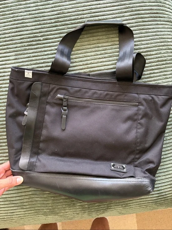 Assov Classic Black Men’s Tote Bag
