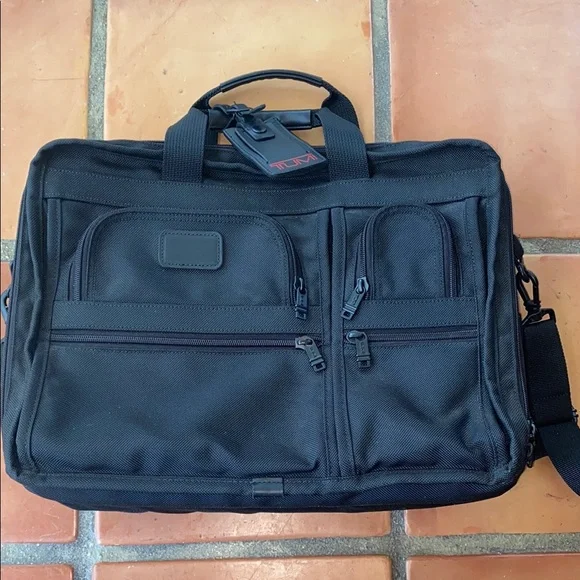 Tumi Safecase Deluxe Organizer Computer Brief