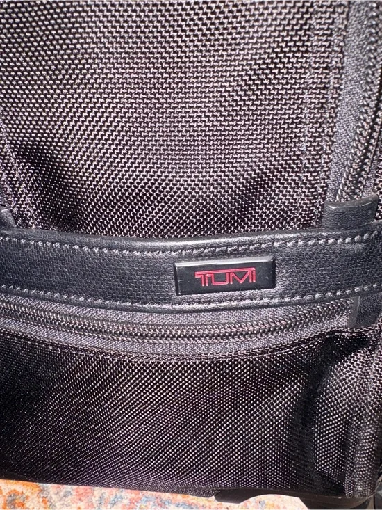Tumi Black Rolling Briefcase
