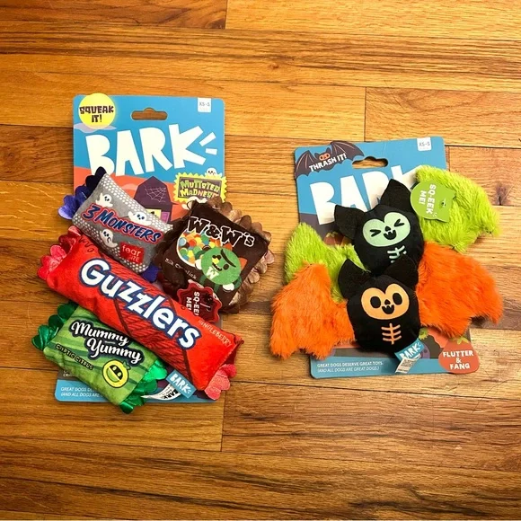 Bark Halloween Dog Toys Bundle