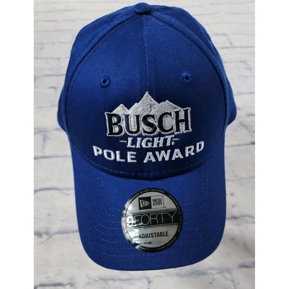 Busch Pole Award Kurt Busch 2018 Dega Stewart Haas Racing Team NASCAR Issued Hat