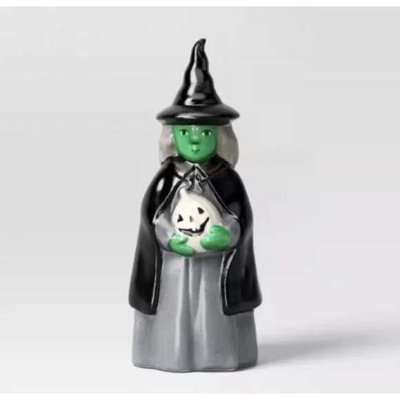 Target Small Ceramic Witch Figural Jack O'Lantern Hyde and EEK! Boutique™