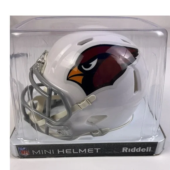 Arizona Cardinals Riddell Speed Mini Helmet White‎ NFL Licensed Display