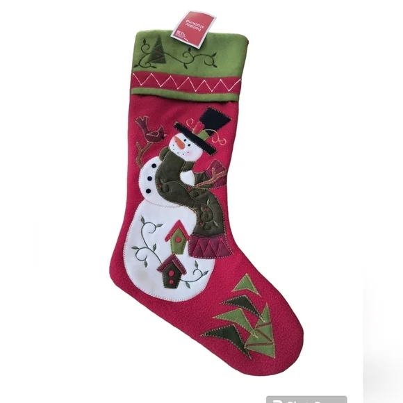 NWT Snowman Appliqued 20