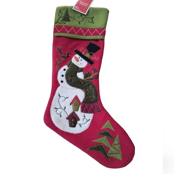 NWT Snowman Appliqued 20