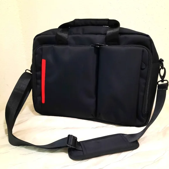 Unbranded padded laptop black briefcase