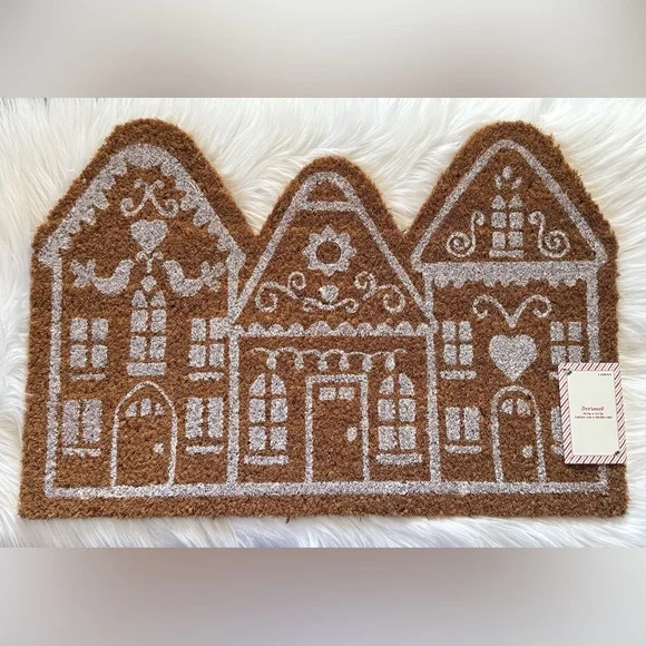 Target Bullseye Playground Gingerbread Houses Christmas Doormat