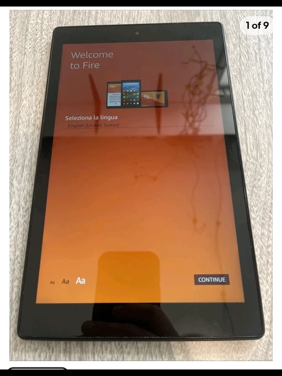Amazon kindle Fire 10 7th generation 32gb