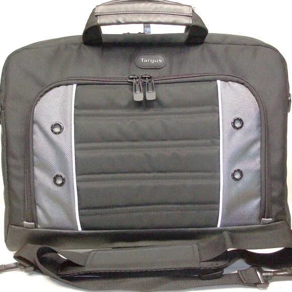Targus Laptop bag with carry handles and removable shoulder strap Blk/Gray