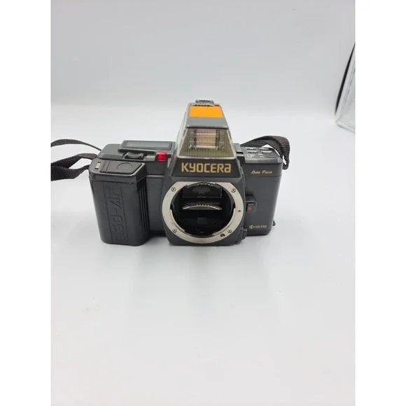 Kyocera 230 AF 35mm Film Camera Body Untested For Parts or Repair Japan