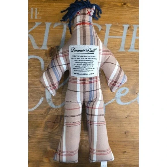 Dammit Doll - Stress Relief‎ Doll Plaid