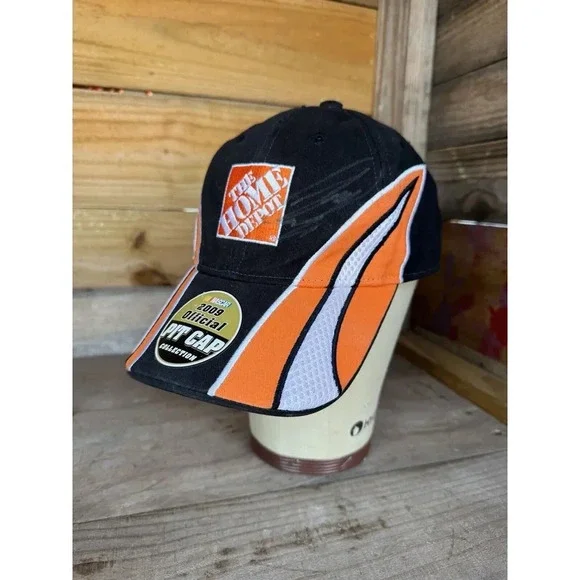 Autographed‎ Tony Stewart #20 Nascar Hat Home Depot Official Pit Cap