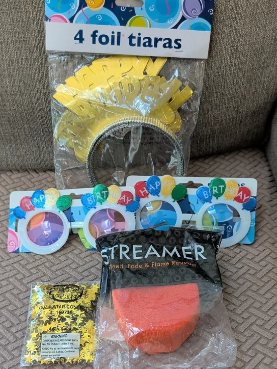 Party Supplies Birthday NIP