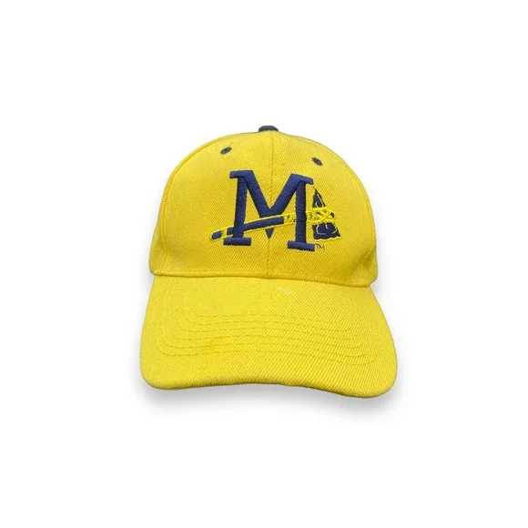Mississippi Braves Rare Limited Edition Stadium‎ Giveaway Yellow Hat Strapback