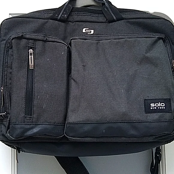Solo New York Duane Hybid Briefcase Backpack