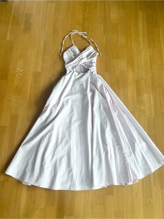 Abercrombie & Fitch Pink Halter Summer Dress