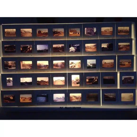 Lot 58 Vintage 60s Housing Development Architecture Buildings Photo Color Slides