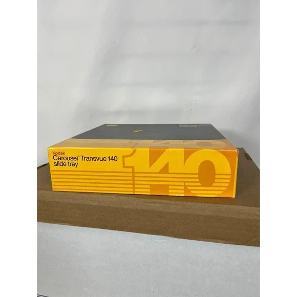 Kodak Carousel Transvue 140 Slide Tray B140T CAT 104 6044 Black Projector Tray