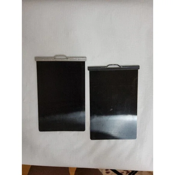 4x5 Darkslides Lot Of 2 Fidelity ? Metal Top 1444 Large Format Film Photography