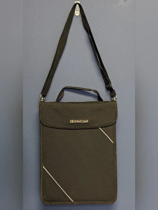 InfoCase Chromebook & Laptop Bag - Black - Used Good Condition