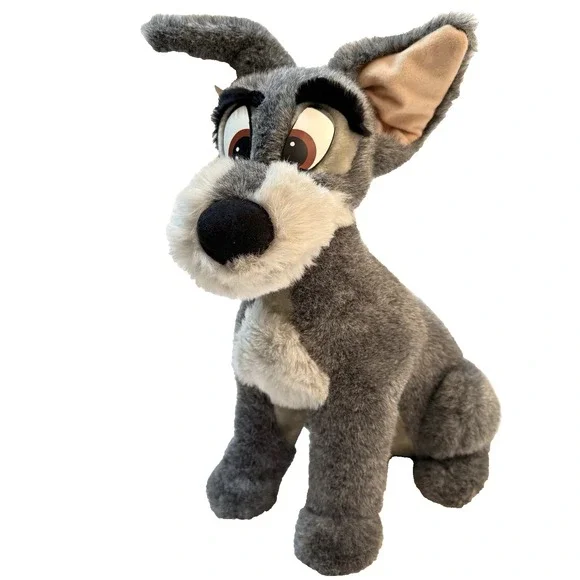 Disney Lady and‎ the Tramp Tramp Plush 16.5