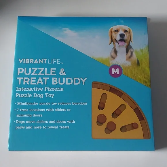 Vibrant‎ Life puzzles & treat Buddy Dog toys medium