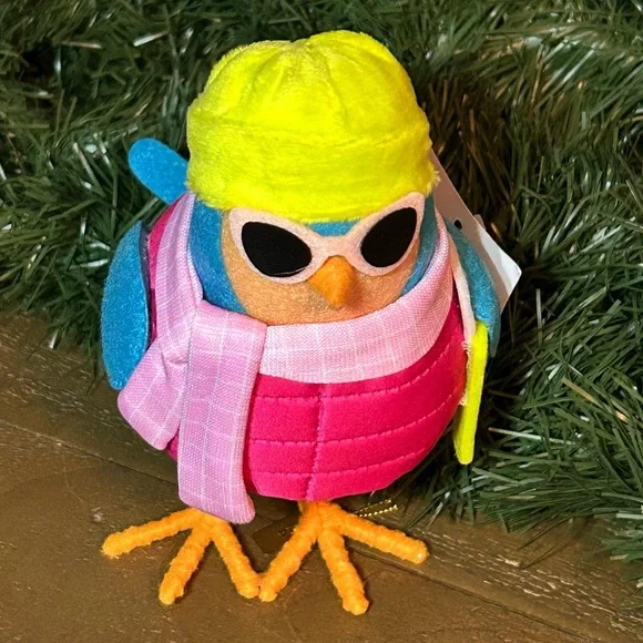 Featherly Friends MERRY Bird 2024 Target Wondershop 6.5” Tall. NWT