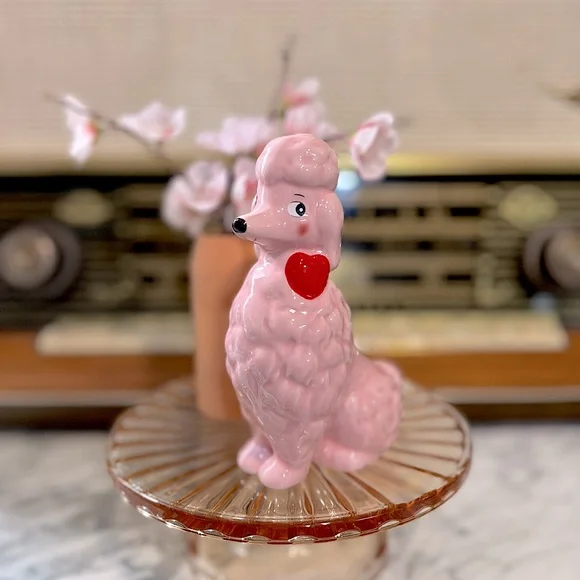 LAST ONE✨NEW💗Target Spritz Valentines Day 2024 Poodle Figurine🐩