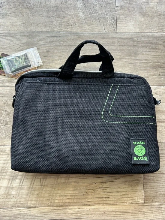 NEW Dime Bags Side Hustler messenger bag Black