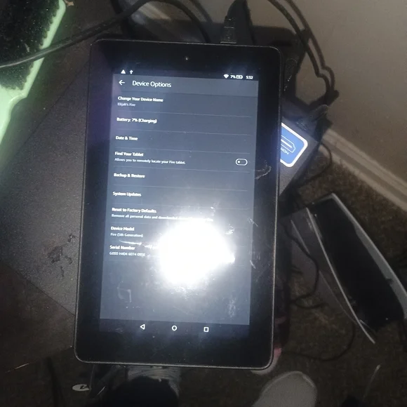 Black Tablet by Unknown Brand